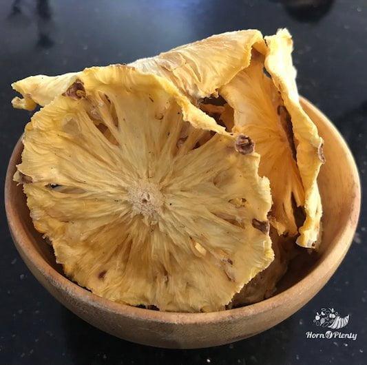 HOPAUS  Dried Fruits Dehydrated 100% Super Thin Natural Pineapple