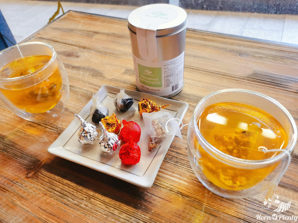 HOPAUS TEA & BEVERAGE Dampness Relieving Tea（20*5 gram pack）