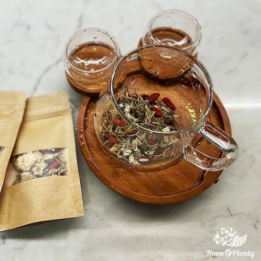 HOPAUS TEA & BEVERAGE Liver Tea 100% Natural Herbal